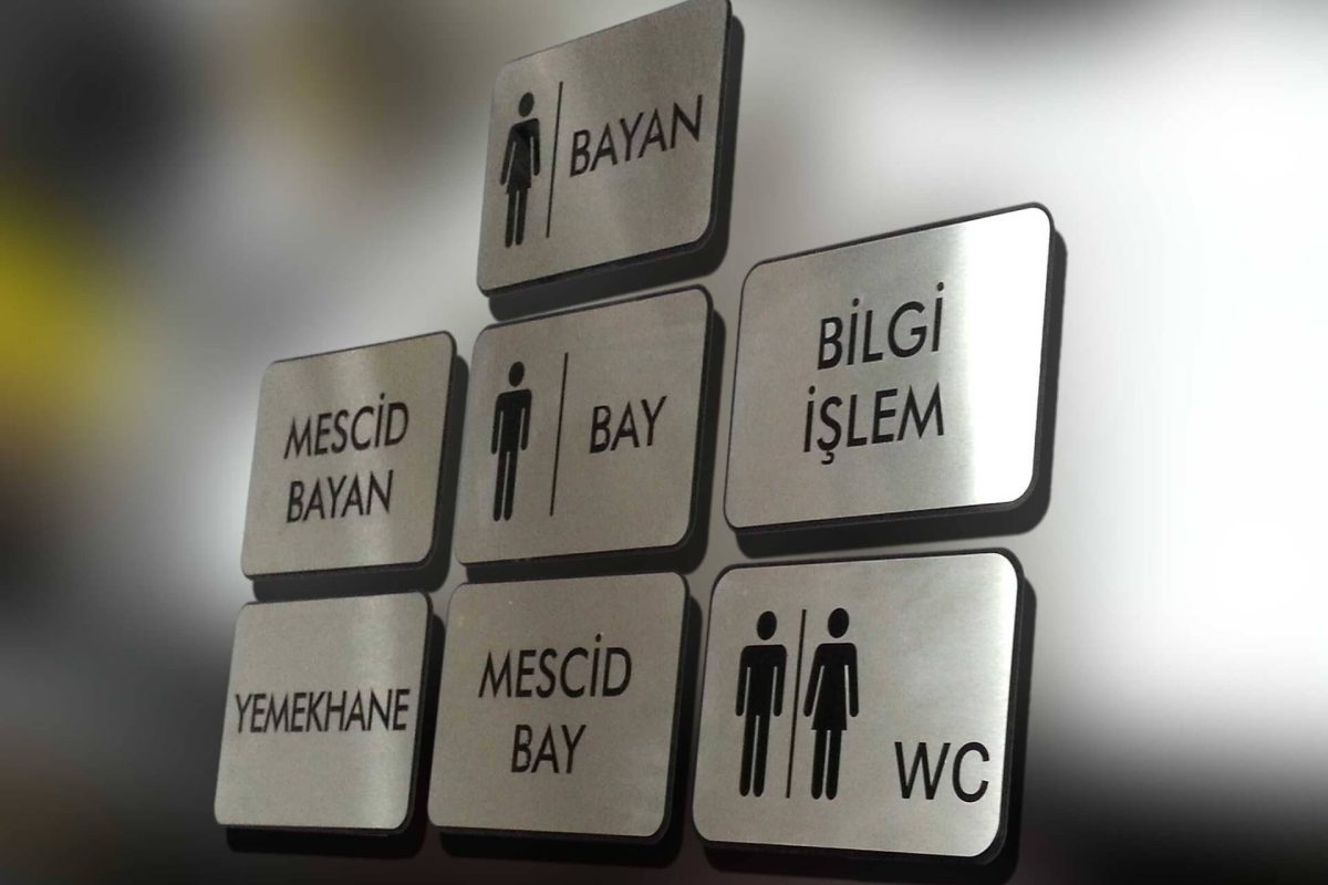 Baskılı Yönlendirme Tabelaları